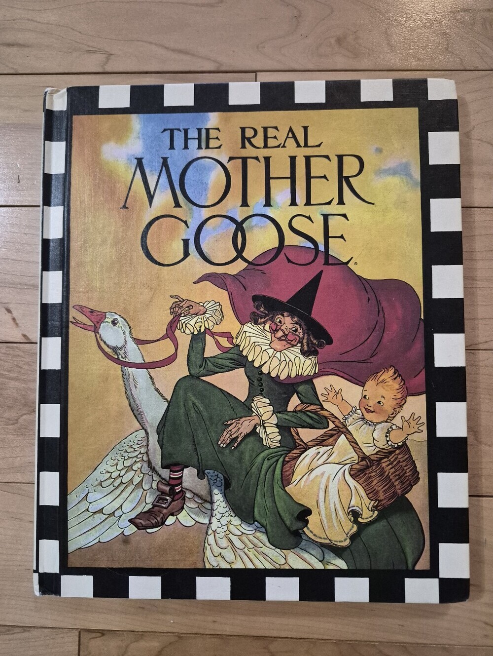 Vintage The Real Mother Goose book
